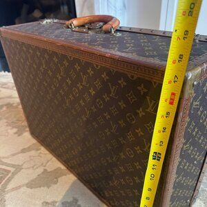Vintage Louis Vuitton Suitcase  with a Unique dimension